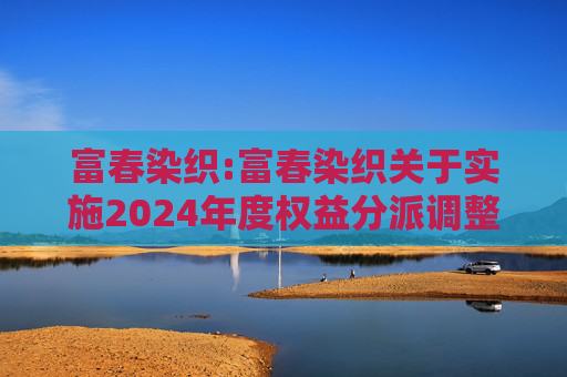 富春染织:富春染织关于实施2024年度权益分派调整可转债转股价格的公告  第1张