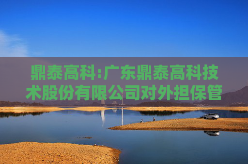 鼎泰高科:广东鼎泰高科技术股份有限公司对外担保管理制度（2025年6月）  第1张