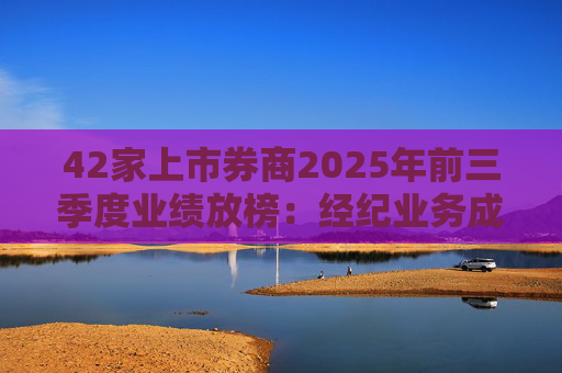 42家上市券商2025年前三季度业绩放榜:经纪业务成增长引擎 11家营收超百亿元 第1张 42家上市券商2025年前三季度业绩放榜:经纪业务成增长引擎 11家营收超百亿元 第1张
