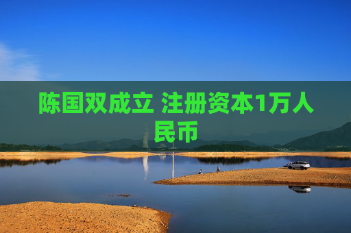 陈国双成立 注册资本1万人民币  第1张