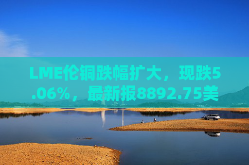 LME伦铜跌幅扩大，现跌5.06%，最新报8892.75美元/吨
