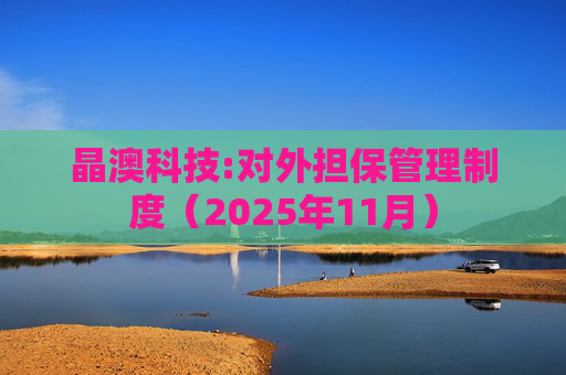晶澳科技:对外担保管理制度(2025年11月)