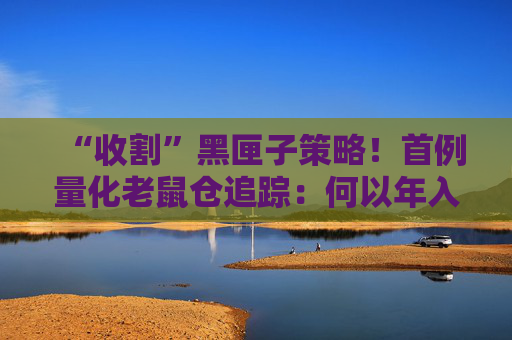 “收割”黑匣子策略！首例量化老鼠仓追踪：何以年入8857万？
