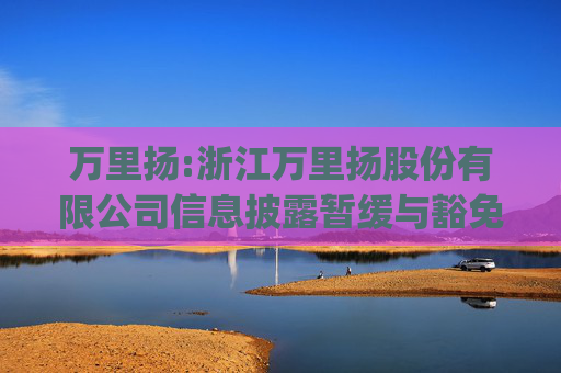 万里扬:浙江万里扬股份有限公司信息披露暂缓与豁免管理制度(2025年11月制定)