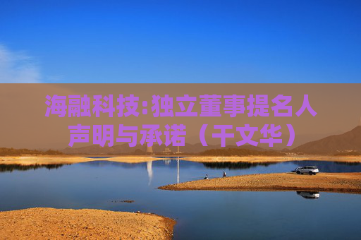 海融科技:独立董事提名人声明与承诺（干文华）