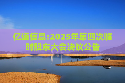 亿道信息:2025年第四次临时股东大会决议公告
