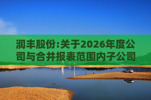 润丰股份:关于2026年度公司与合并报表范围内子公司相互担保的公告
