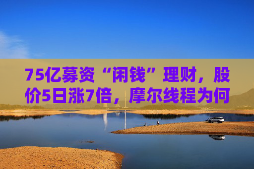 75亿募资“闲钱”理财,股价5日涨7倍,摩尔线程为何激进且保守?