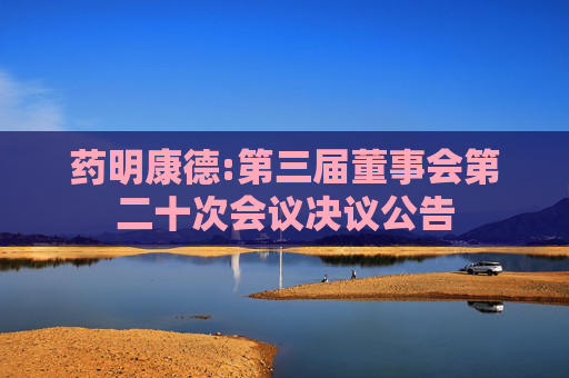 药明康德:第三届董事会第二十次会议决议公告