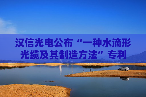 汉信光电公布“一种水滴形光缆及其制造方法”专利  第1张