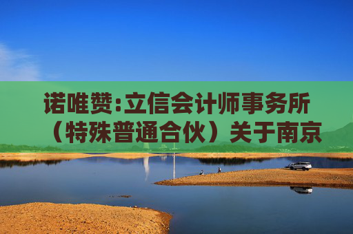 诺唯赞:立信会计师事务所（特殊普通合伙）关于南京诺唯赞生物科技股份有限公司2024年度非经营性资金占用及其他关联资金往来情况的专项报告