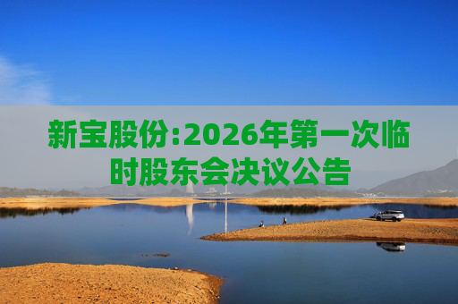 新宝股份:2026年第一次临时股东会决议公告