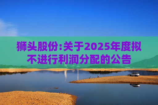 狮头股份:关于2025年度拟不进行利润分配的公告