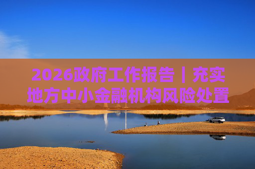 2026政府工作报告｜充实地方中小金融机构风险处置资源和手段