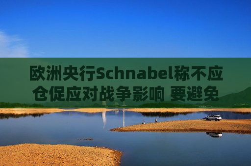 欧洲央行Schnabel称不应仓促应对战争影响 要避免反应过度