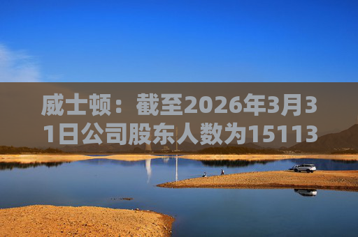 威士顿：截至2026年3月31日公司股东人数为15113户  第1张