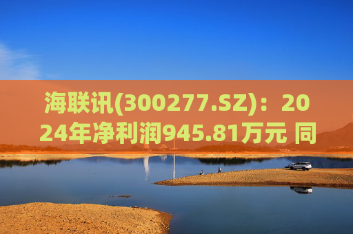 海联讯(300277.SZ)：2024年净利润945.81万元 同比下降12.5%