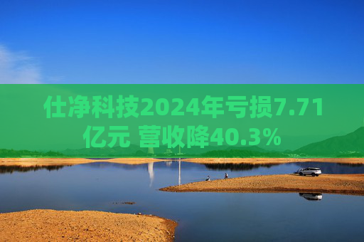 仕净科技2024年亏损7.71亿元 营收降40.3%