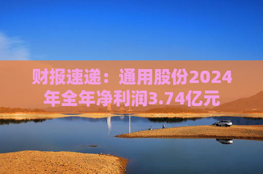 财报速递：通用股份2024年全年净利润3.74亿元