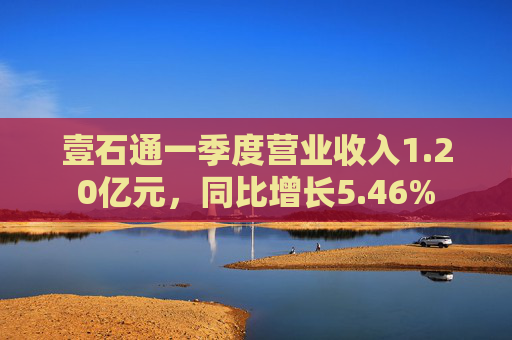 壹石通一季度营业收入1.20亿元,同比增长5.46%
