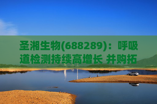 圣湘生物(688289)：呼吸道检测持续高增长 并购拓展成长边界
