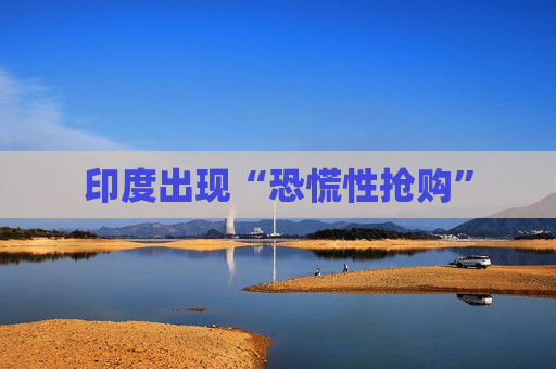 印度出现“恐慌性抢购”