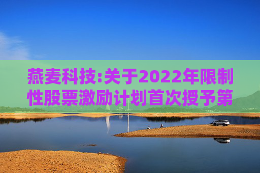 燕麦科技:关于2022年限制性股票激励计划首次授予第二个归属期归属结果暨股份上市的公告