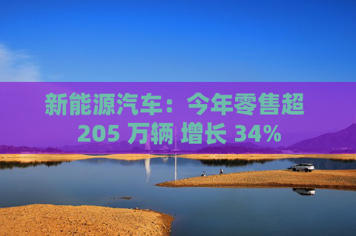 新能源汽车：今年零售超 205 万辆 增长 34%