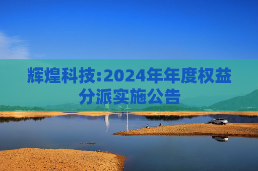 辉煌科技:2024年年度权益分派实施公告  第1张