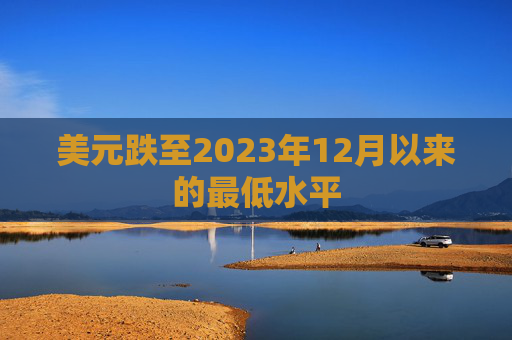 美元跌至2023年12月以来的最低水平