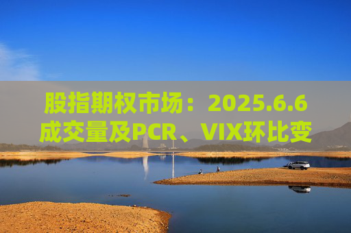 股指期权市场：2025.6.6成交量及PCR、VIX环比变动情况
