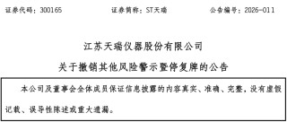 天瑞仪器“回来了”