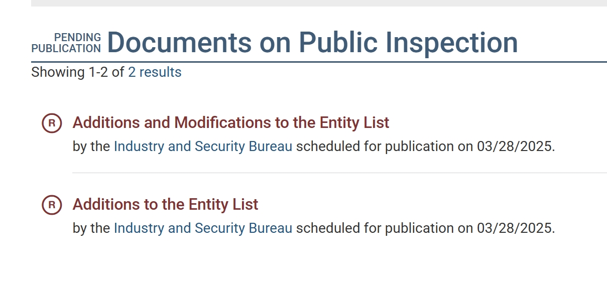 又见无理打压!特朗普政府将多家中国科技公司列入“实体清单” 第1张 又见无理打压!特朗普政府将多家中国科技公司列入“实体清单” 第1张