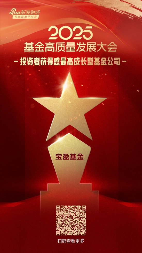 2025公募基金荣誉榜:宝盈基金获得2025投资者获得感最高成长型基金公司荣誉 第1张 2025公募基金荣誉榜:宝盈基金获得2025投资者获得感最高成长型基金公司荣誉 第1张