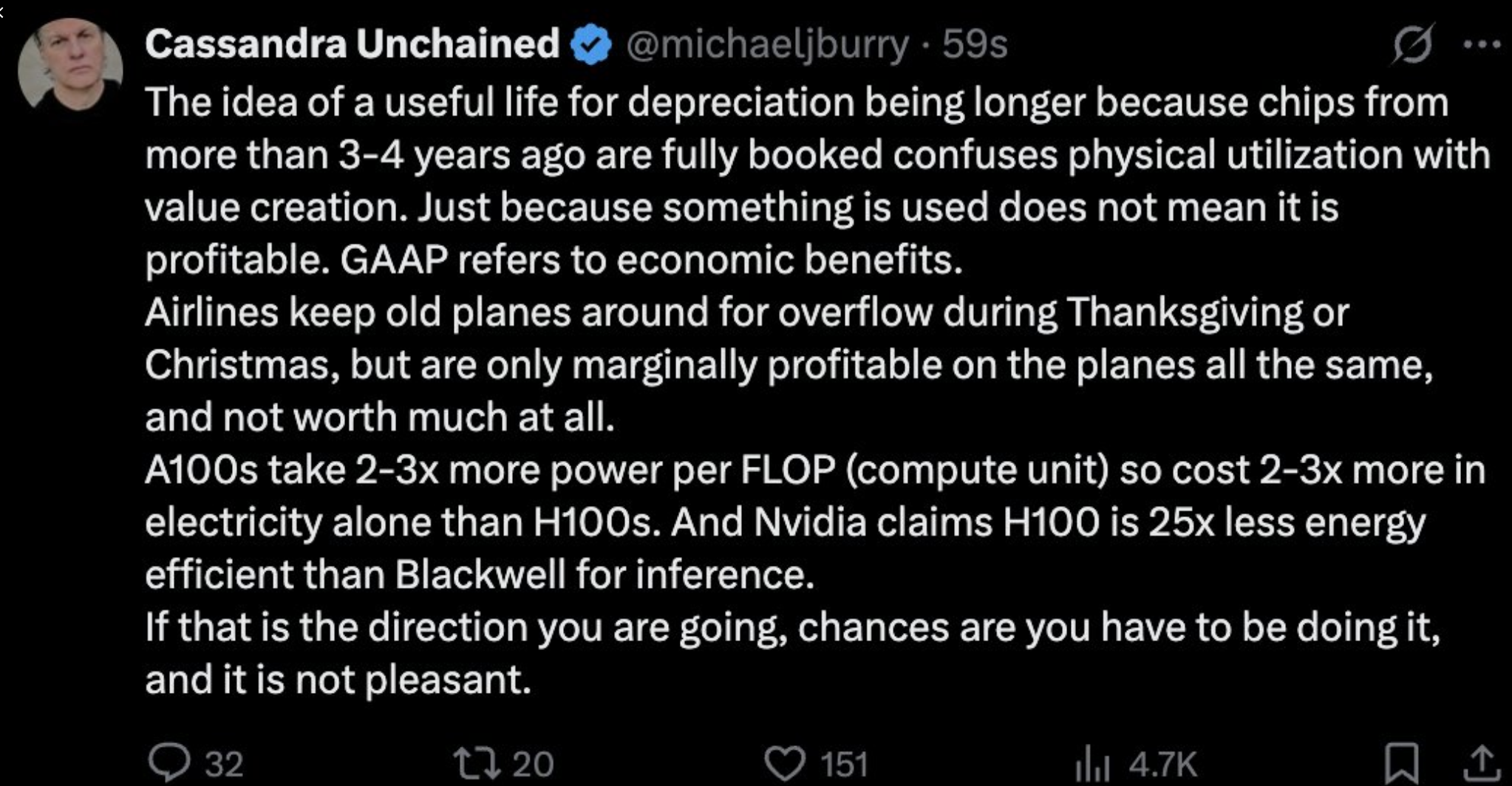 英伟达财报也扫不清担忧？“大空头”警告：AI真实需求少得可怜！  第3张