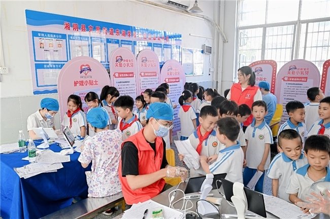 助力健康中国 守护儿童口腔健康  “舒客宝贝・关爱小乳牙科学防龋公益行动”湖南湘阴站圆满落幕 第5张